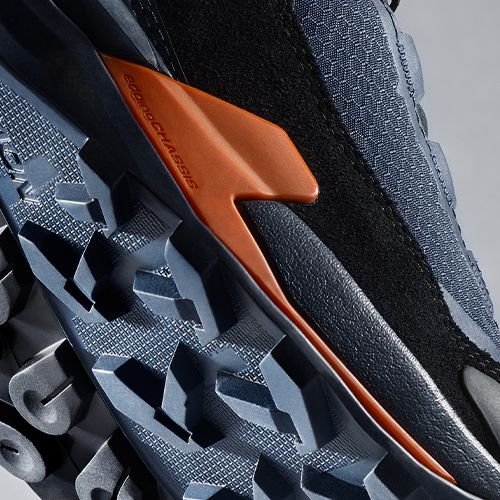 Schuhe Trekking Herren Salomon X Ultra Alpine GTX grisaille/black/red orange