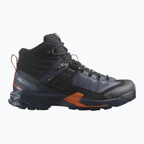Schuhe Trekking Herren Salomon X Ultra Alpine MID GTX blue nights/black/red orange