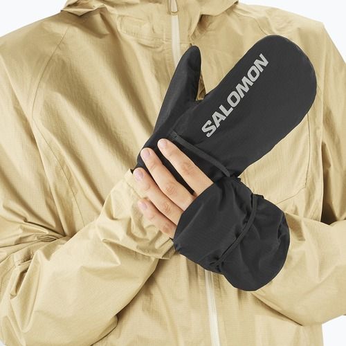 Salomon Bonatti WP Multifunktionshandschuhe tiefschwarz