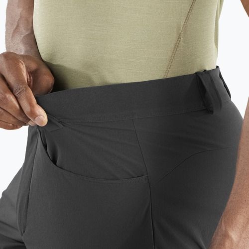 Herren-Trekkinghose Salomon Wayfarer tiefschwarz