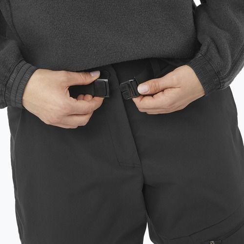 Damen-Trekkinghose Salomon Outerpath Utility tiefschwarz