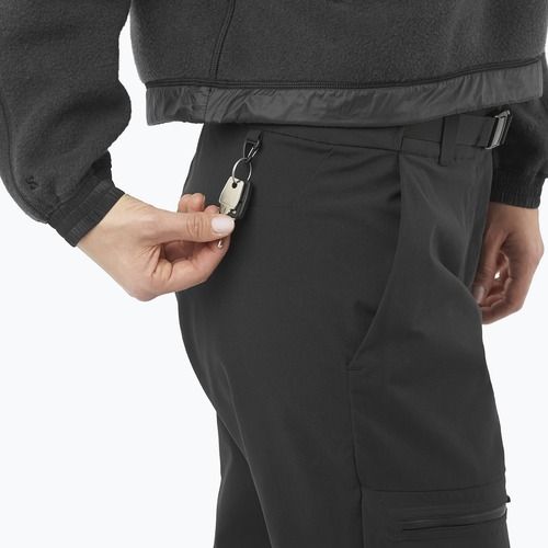 Damen-Trekkinghose Salomon Outerpath Utility tiefschwarz