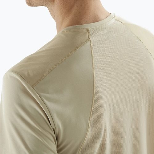 Herren Salomon Outline weißes Pfeffer-Trekking-T-Shirt