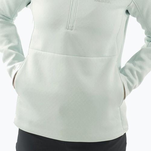 Damen-Trekkingjacke Salomon Essential Midwarm HZ misty blue