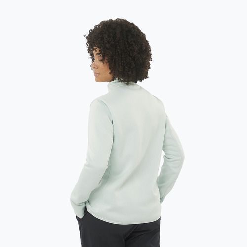 Damen-Trekkingjacke Salomon Essential Midwarm HZ misty blue