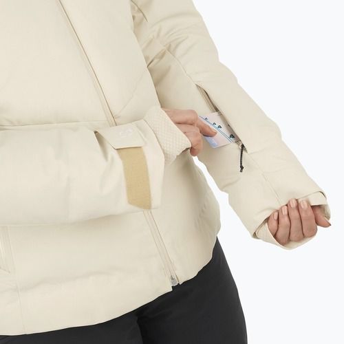 Daunenjacke Damen Salomon Alpenflow Down turtledove