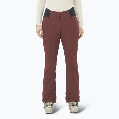 Skihose Damen Salomon Reason rum raisin