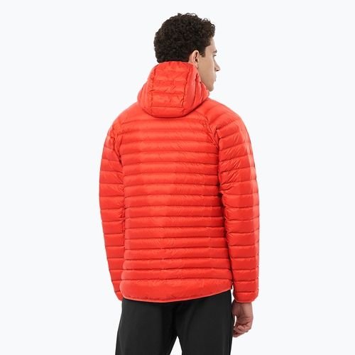 Männer Salomon Elixir Micro Down Jacket Hd Kirsche Tomate