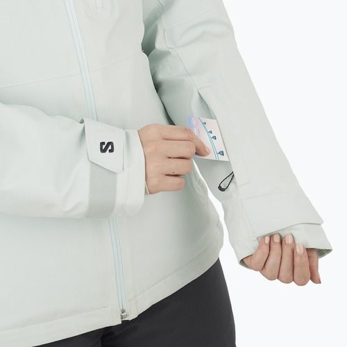 Skijacke Damen Salomon Highland misty blue