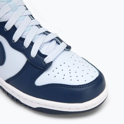 Nike Dunk High Fußballschuhe grau/weiß/midnight navy