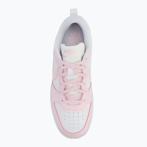 Nike Court Borough Low Recraft weiß/rosa Schaumstoffschuhe