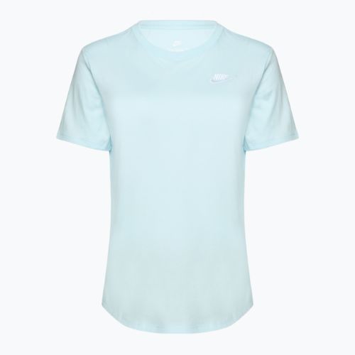 Shirt Damen Nike Sportswear Club Essentials glacier blue/white
