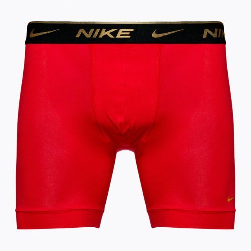 Herren Nike Everyday Cotton Stretch Boxershorts 3 Paar schwarz silber/rot gold/schwarz gold