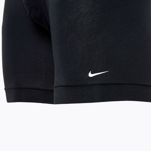 Herren Nike Everyday Cotton Stretch Boxershorts 3 Paar schwarz/gold/schwarz