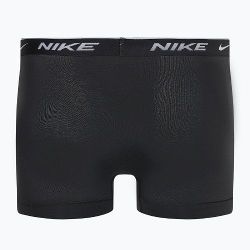 Herren Boxershorts Nike Everyday Cotton Stretch Trunk 3 Paar schwarz/armory navy/schwarz
