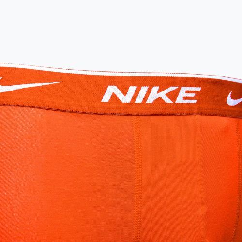 Herren Boxershorts Nike Everyday Cotton Stretch Trunk 3 Paar Team orange/uni rot/schwarz