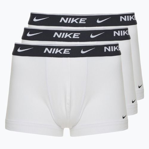 Herren Boxershorts Nike Everyday Cotton Stretch Trunk 3 Paar weiß