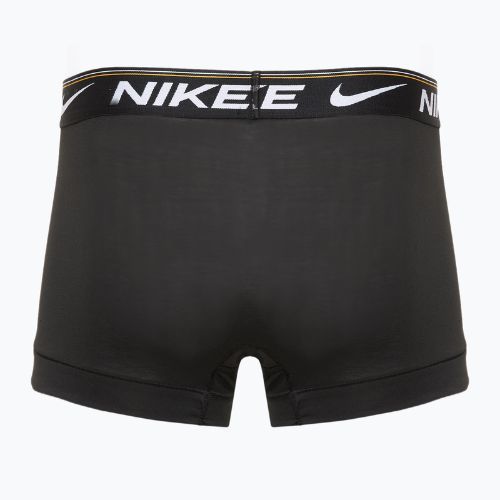 Herren Boxershorts Nike Dri-FIT Ultra Comfort Trunk 3 Paar schwarz gold/storm/schwarz