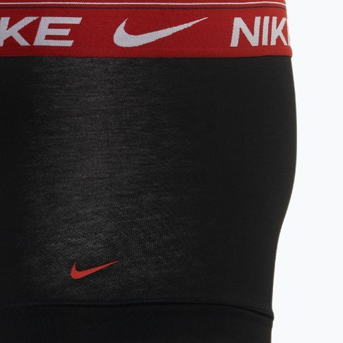 Herren Boxershorts Nike Dri-FIT Ultra Comfort Trunk 3 Paar schwarz moon/dragon red/armory navy