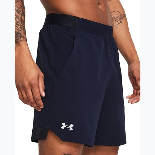Unter Armour Männer Trainingsshorts UA Vanish Woven 6in Mitternacht navy/mod grau