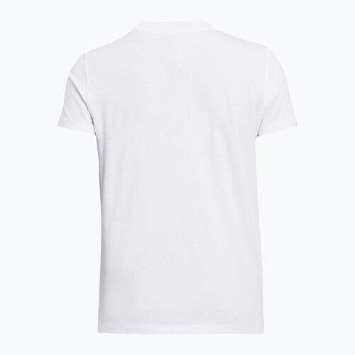 Under Armour Rival Core hydro weiß/schwarz Damen T-Shirt