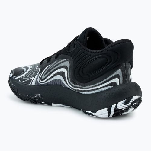 Under Armour Spawn 6 Mid Basketball Schuhe schwarz/distanziert grau/mod grau