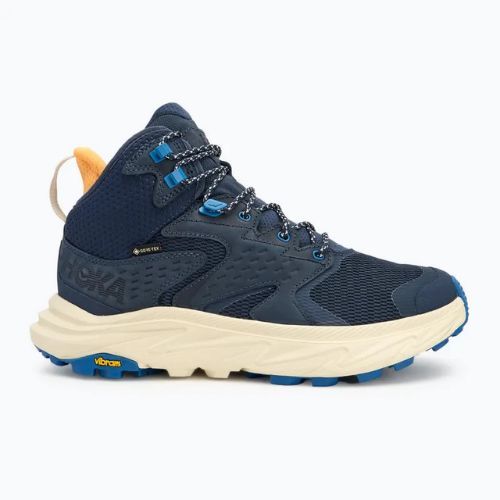 HOKA Herren-Wanderstiefel Anacapa 2 Mid GTX marineblau/hafermilch
