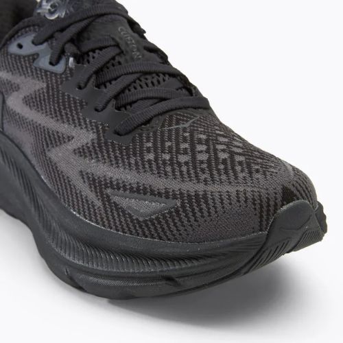 Damen Laufschuhe HOKA Clifton 9 schwarz/schwarz