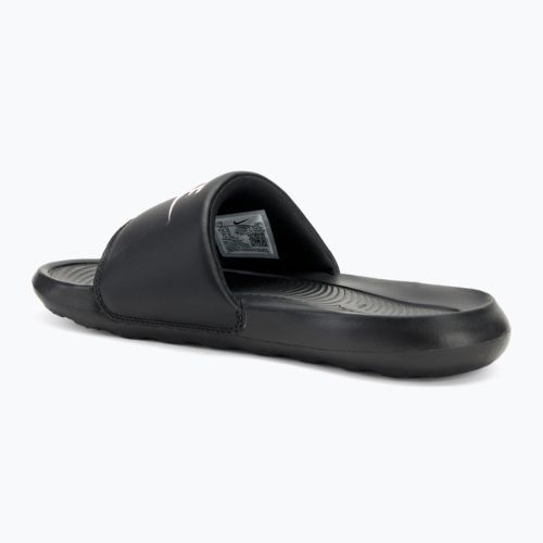 Nike Victori One Slide schwarz/schwarz/violett Damen Flip-Flops