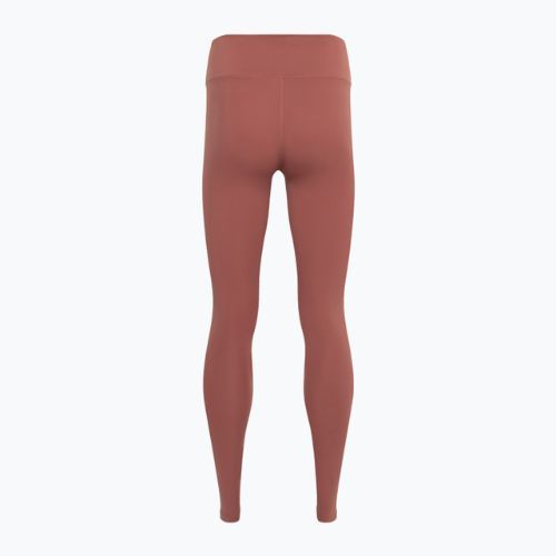 Nike One High-Waisted Leggings für Damen in voller Länge Canyon Pink/Schwarz