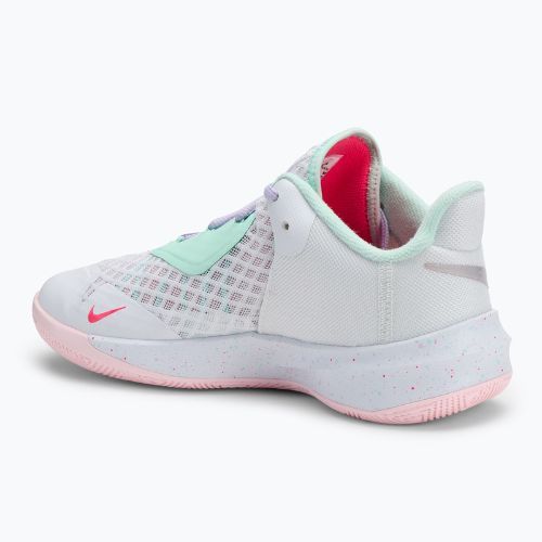 Volleyballschuhe Nike Zoom Hyperspeed Court SE white/mint foam/grey/violet mist/pink foam