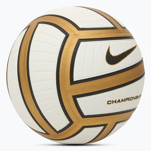 Volleyball Nike Championship Volleyball metallic gold/white/metallic gold/black Größe 5