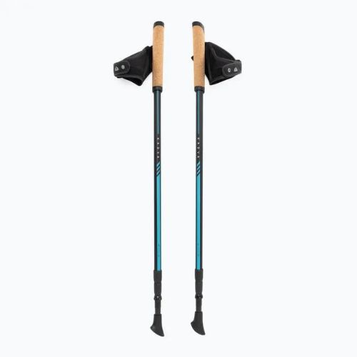 Nordic-Walking-Stöcke KADVA Luna verstellbar blau