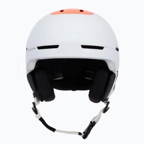 Skihelm POC Obex Connect hydrogen white/fluorescent orange avip
