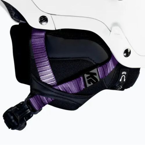 Skihelm K2 Virtue pearl white