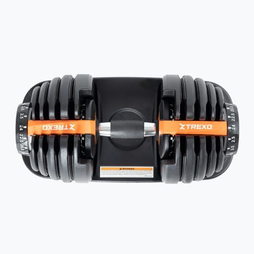 XTREXO ADT-24-BF verstellbare Kurzhantel 24 kg schwarz