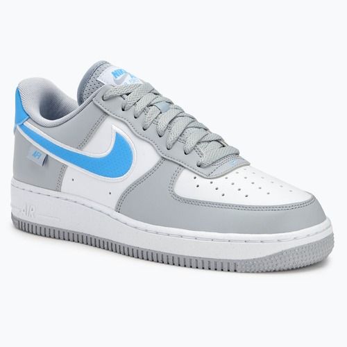 Schuhe Herren Nike Air Force 1 '07 Next Nature wolf grey / white / university bluebi