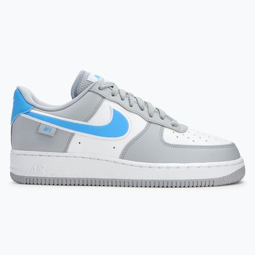 Schuhe Herren Nike Air Force 1 '07 Next Nature wolf grey / white / university bluebi