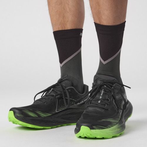 Laufsocken Salomon Pulse Crew black/ monument/ magnet
