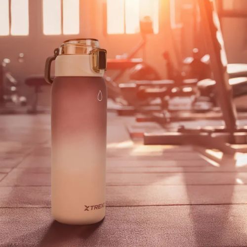Trinkflasche XTREXO Haust 1000 ml Braun