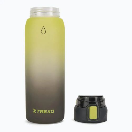 Trinkflasche TREXO Haust 1000 ml Gelb/Schwarz