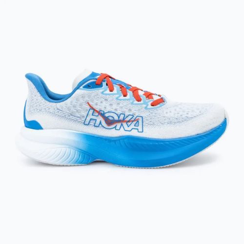 Laufschuhe Damen HOKA Mach 6 white/virtual blue