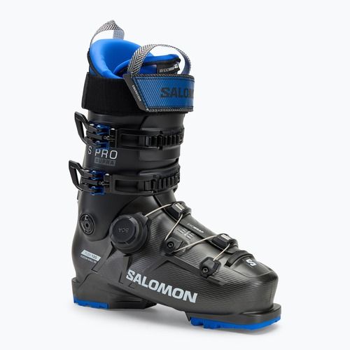 Skischuhe Herren Salomon S/Pro Supra Boa 120 GW beluga met./black/race blue
