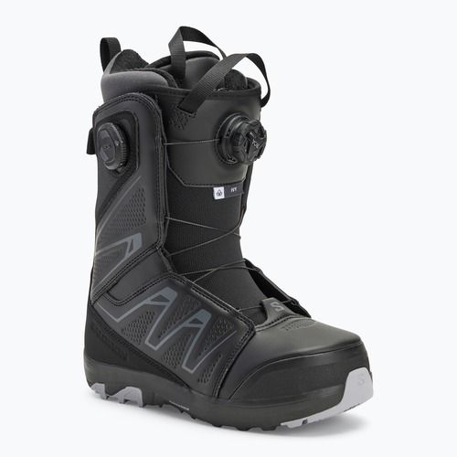 Snowboardschuhe Damen Salomon Ivy Boa SJ Boa W black/black/Lilac gray