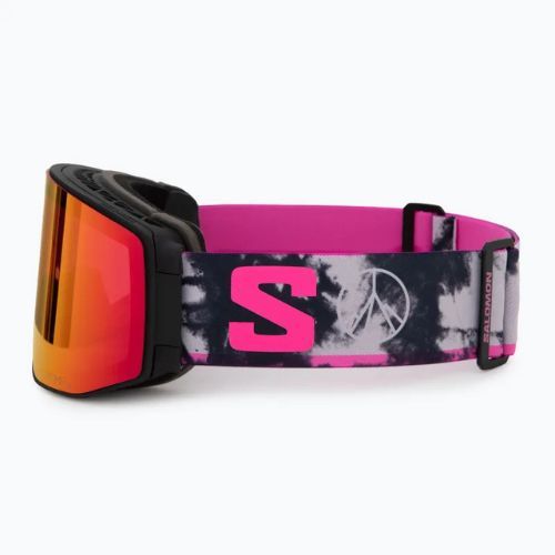 Skibrille Salomon Sentry Prime Sigma black echo/poppy red/light blue
