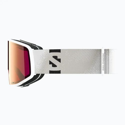 Skibrille Salomon Sentry Pro Sigma white/poppy red