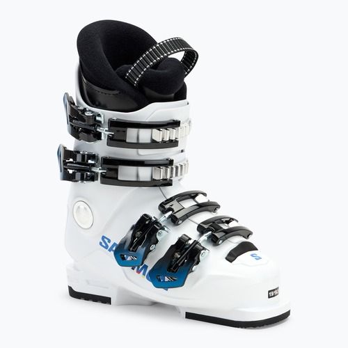 Skischuhe Kinder Salomon S/Race 60T M Jr white/white/process blue