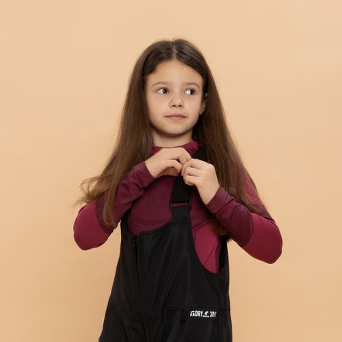 Kinder-Skihose KADVA Skiro Pants schwarz