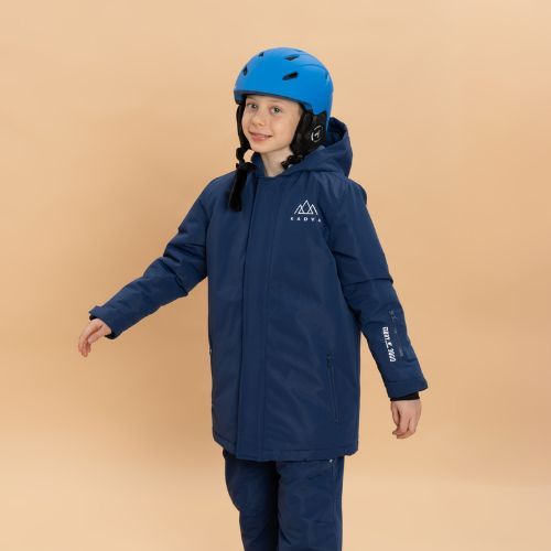 Skijacke Kinder KADVA Skiro Jacket Jrb Dunkelblau