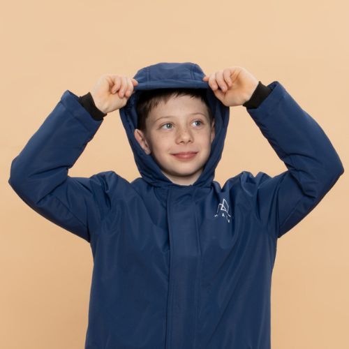 Kinder-Skijacke KADVA Skiro Jacket marineblau